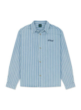 Load image into Gallery viewer, Barney Cools Crop Long Sleeve Shirt - Blue
