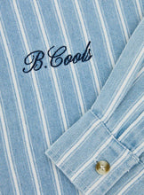 Load image into Gallery viewer, Barney Cools Crop Long Sleeve Shirt - Blue
