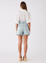 Load image into Gallery viewer, Esmaee Seaside Denim Short - Pale Blue
