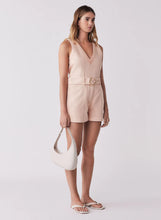 Load image into Gallery viewer, Esmaee Cruising Denim Short - Soft Coral
