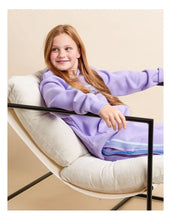Load image into Gallery viewer, Eve Girl Retro Hoodie (8-16) - Purple
