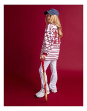 Load image into Gallery viewer, Eve Girl Hailey Rugby Jumper - Pale Pink
