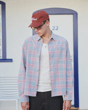 Load image into Gallery viewer, Barney Cools Cabin Shirt - Pink Cord Plaid
