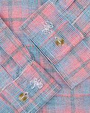 Load image into Gallery viewer, Barney Cools Cabin Shirt - Pink Cord Plaid
