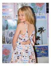 Load image into Gallery viewer, Eve Girl Holiday Frill Dress (8-14) - Print
