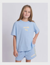 Load image into Gallery viewer, Eve Girl (8-14) Lounge Club Tee - Sky
