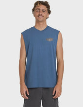 Load image into Gallery viewer, Billabong Heritage Arch Muscle Singlet - China Blue
