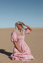 Load image into Gallery viewer, Girl and the Sun Ana Midi Dress - Desert Flower
