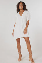 Load image into Gallery viewer, Girl And The Sun Asha Mini Dress - White
