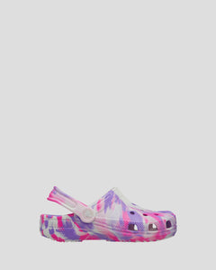 Crocs Classic Glow Marbled Clog (C4-C10) - Pink Crush/Multi