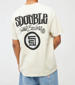 S Double  Combo Platter Tee - Washed Sand