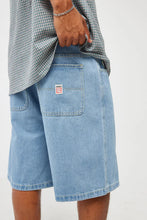 Load image into Gallery viewer, S Double Denim Standard Short - Mid Blue
