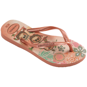 Havaianas Kids Slim Moana Thongs - Pink Clay
