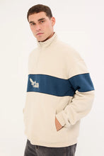 Load image into Gallery viewer, Thrills Between Chaos And Calm Quarter Zip Fleece - Oatmeal

