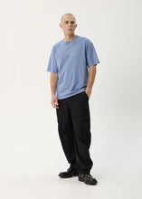 Load image into Gallery viewer, Afends Horoscope Boxy Tee - Washed Slate Blue
