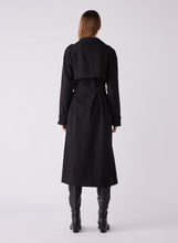Load image into Gallery viewer, Esmaee Avenue Trench Coat - Black
