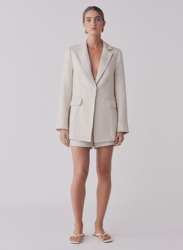 Esmaee Portsea Blazer - Natural