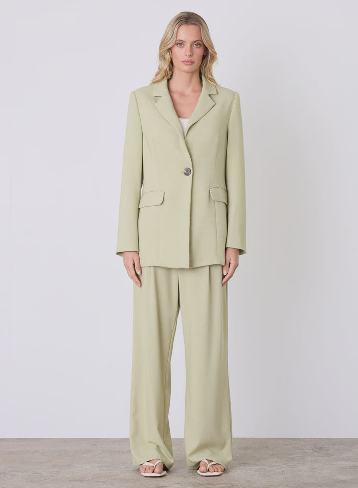 Esmaee Misconcept Blazer - Soft Olive
