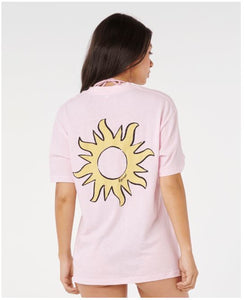 Rip Curl Stephanie Gilmore OG Tee - Light Mauve