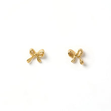 Load image into Gallery viewer, Arms Of Eve Bowie Gold Stud Earrings
