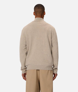 Industrie The Lakewood Zip Neck - Wheat