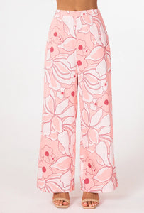 Girl and the Sun Kaia Pants - Desert Flower Print