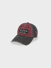 Load image into Gallery viewer, Billy Bones Club Gothic Machine Cap - Washed Red
