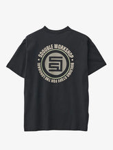 Load image into Gallery viewer, S-Double Workshop Dot SS Tee - Pigment Black
