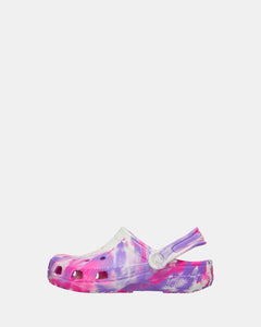 Crocs Classic Glow Marbled Clog (C4-C10) - Pink Crush/Multi