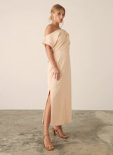 Load image into Gallery viewer, Esmaee Azurra Midi Dress - Shell
