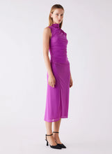 Load image into Gallery viewer, Esmaee&#39; Viola Midi Dress - Bright Purple
