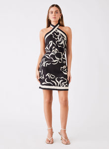 Esmaee Sandy Waves Dress - Print