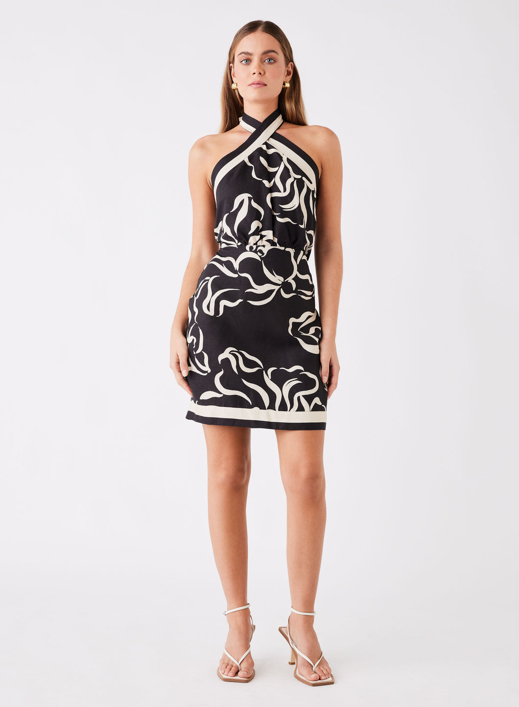 Esmaee Sandy Waves Dress - Print