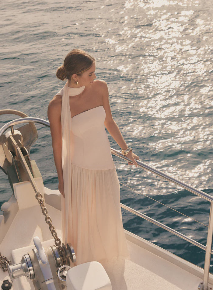 Esmaee Viewpoint Maxi Dress - Blush