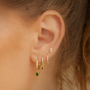 Arms Of Eve Tabitha Huggie Earrings