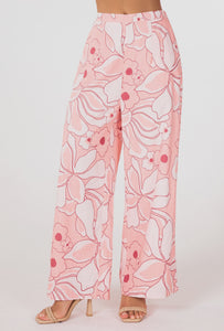 Girl and the Sun Kaia Pants - Desert Flower Print