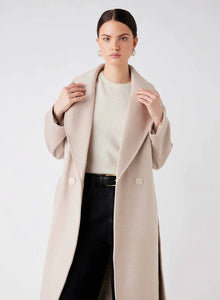 Esmaee Stateman Coat - Natural