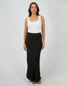Silent Theory Carter Maxi Skirt - Black