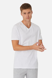 Industrie The New Basic Vee Tee - White