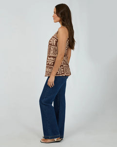 Silent Theory Tulum Top - Brown
