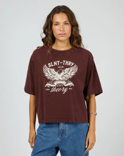 Load image into Gallery viewer, Silent Theory In Time Relaxed Tee - Cherry
