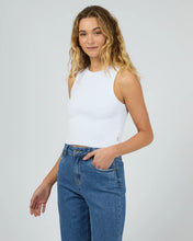 Load image into Gallery viewer, Silent Theory Pia Tank - White
