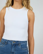 Load image into Gallery viewer, Silent Theory Pia Tank - White
