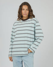 Load image into Gallery viewer, Silent Theory Stripe Long Sleeve Tee - Light Blue
