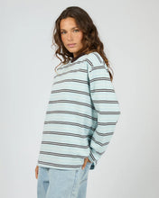 Load image into Gallery viewer, Silent Theory Stripe Long Sleeve Tee - Light Blue
