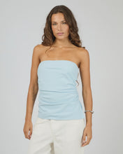 Load image into Gallery viewer, Silent Theory Bowie Strapless Top - Light Blue
