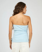 Load image into Gallery viewer, Silent Theory Bowie Strapless Top - Light Blue
