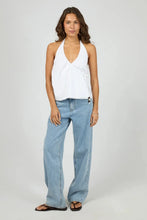 Load image into Gallery viewer, Silent Theory Bowie Tie Side Top - White
