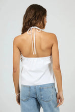Load image into Gallery viewer, Silent Theory Bowie Tie Side Top - White
