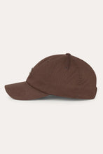 Load image into Gallery viewer, Ringers Western Hero Flexfit 110 Baseball Cap - Chocolate/Antique Brass
